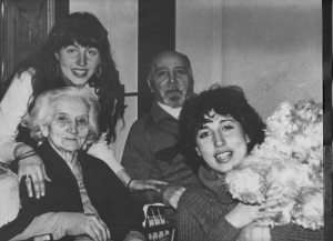 Foto con nonno Mino e nonna Alfonsina